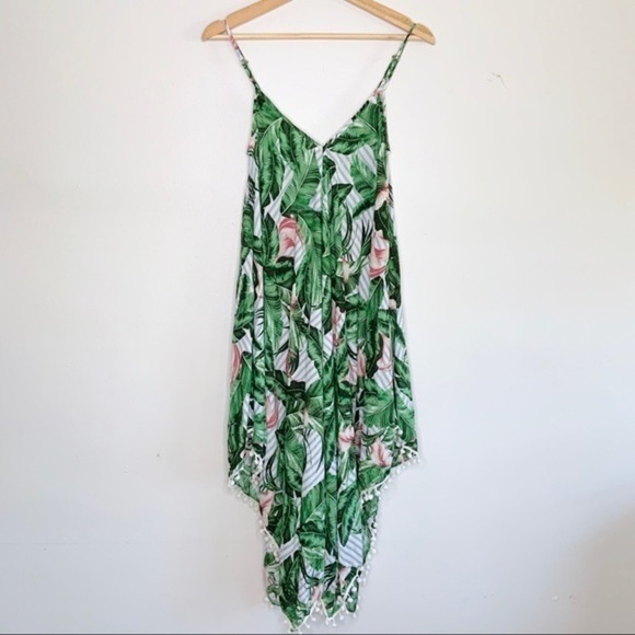 Goa Beachwear by Japna Palm Leaf Dress - Picture 1 of 8